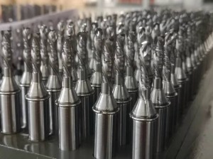 Factory source Carbide Cutter -  TCT Tungsten Carbide Compression 3 Flute End Mills for Woodworking Up and downcut Milling Cutter For wood   – Yasen