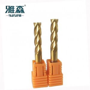 CNC tungsten carbide 2 flutes spirl bits for woodworking YASEN professional carpenter tool