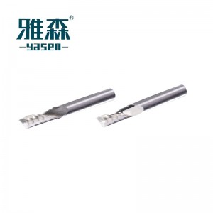 solid carbide single flute End Mills Router Bit Tools Cutter for woodworking YASEN hot sale Wood Cutting