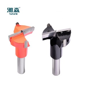 3 flutes solid Carbide hinge boring drill Bits for woodworking YASEN  high quality