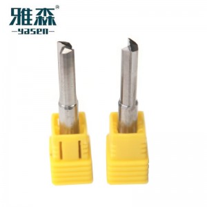 CNC 2 flutes straight milling cutter for wood Yasen hardware tool woodworking engrave