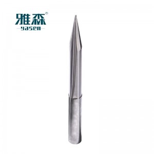 2022 wholesale price Woodwokring Milling Cutter - milling equipment Solid Carbide V-shape end mill for wood Yasen durable long life  – Yasen